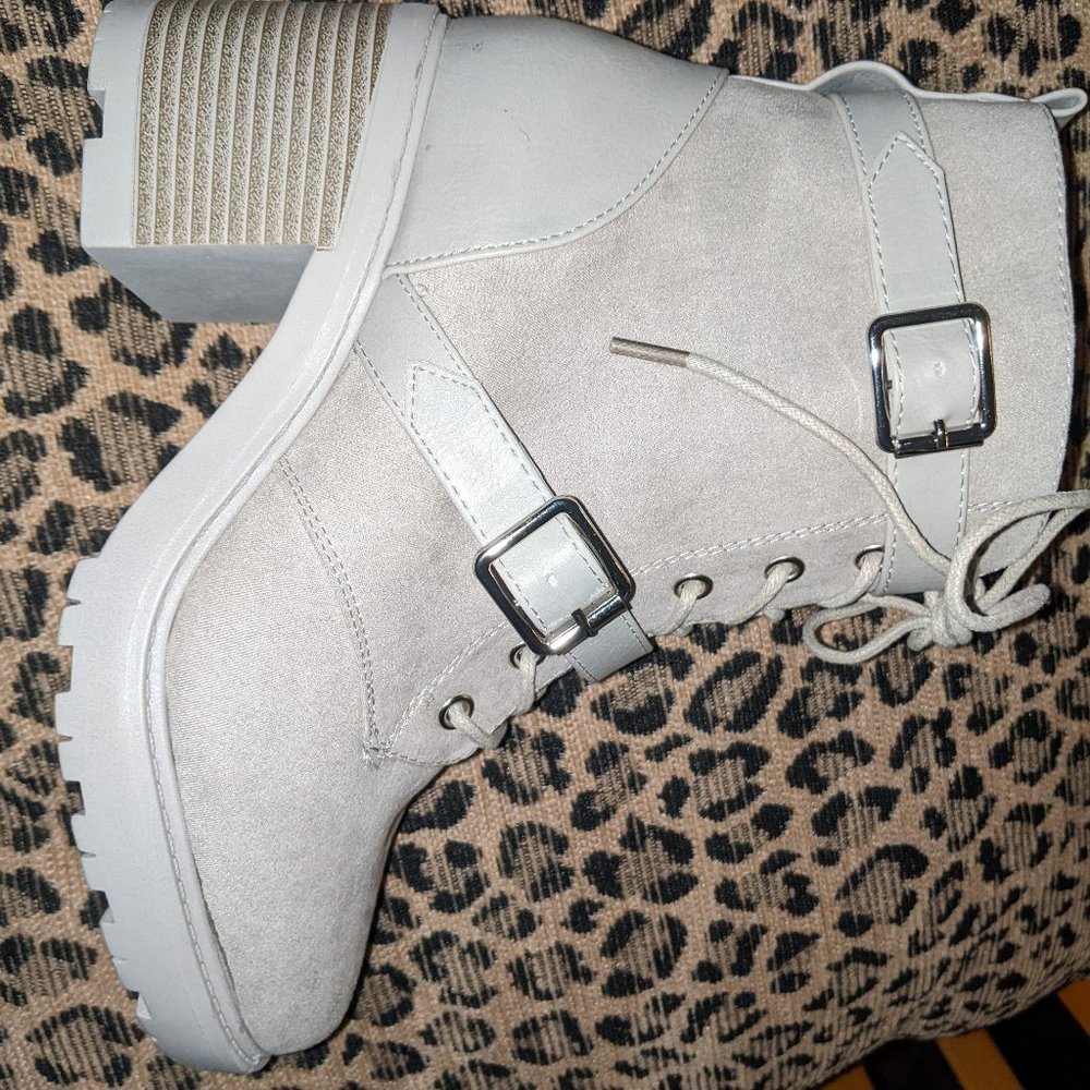 Brand new never worn Block Heel Booties